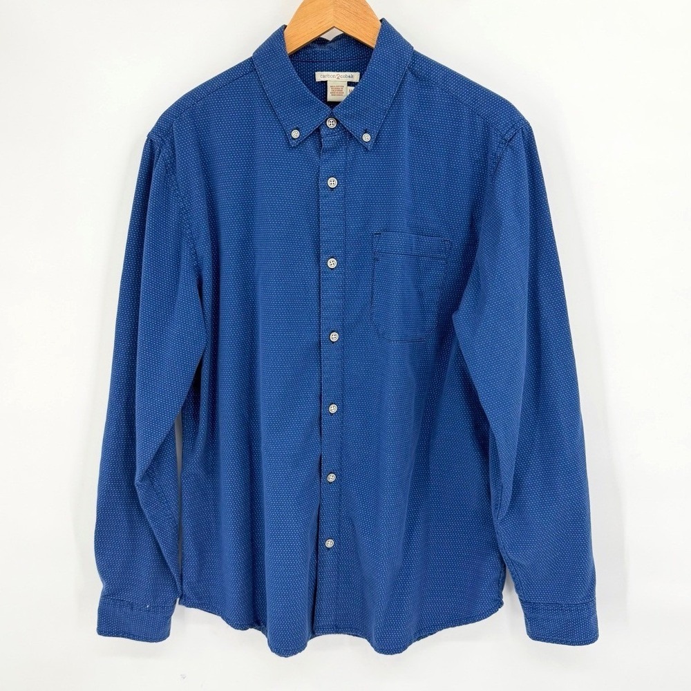 Carbon 2 Cobalt Mens Medium Lot of‎ 5 Long Sleeve Button Down Shirts Workwear - Picture 5 of 16
